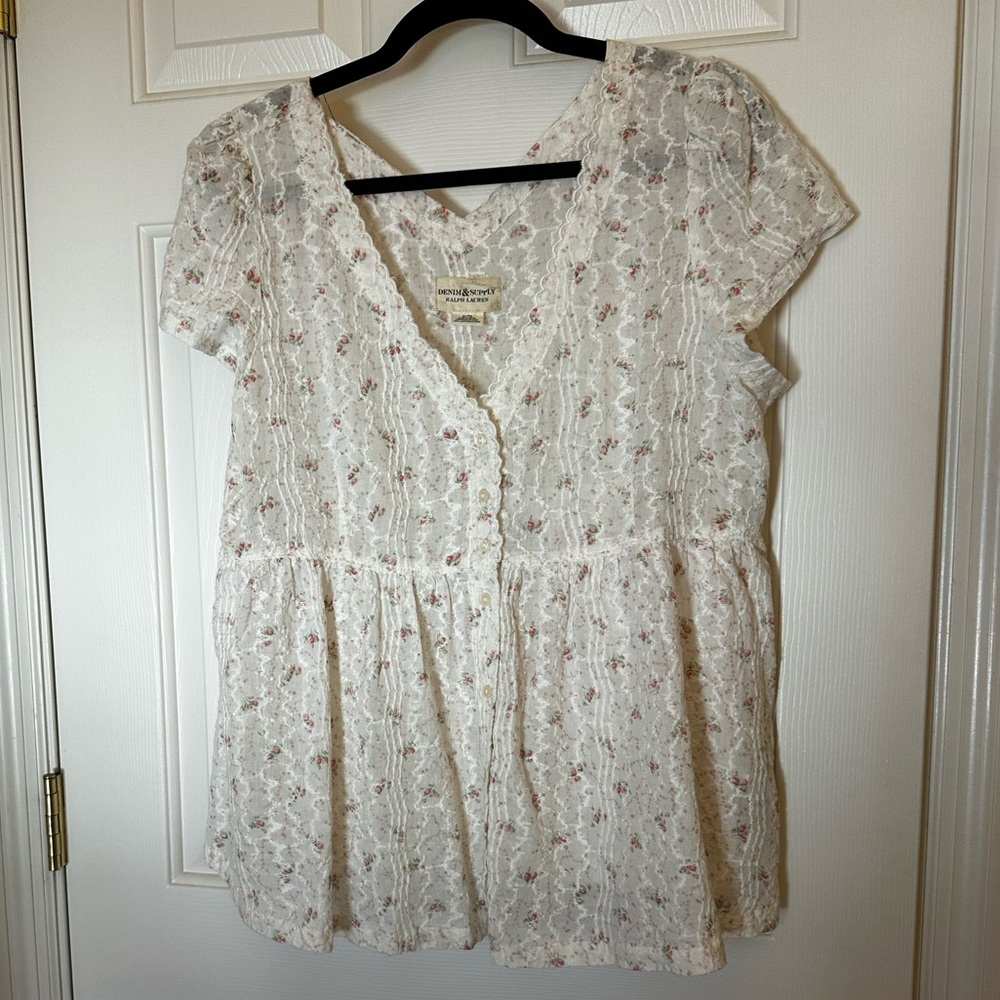 XL Ralph Lauren Denim & Supply Blouse